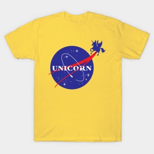 Flying NASA Unicorn T-Shirt